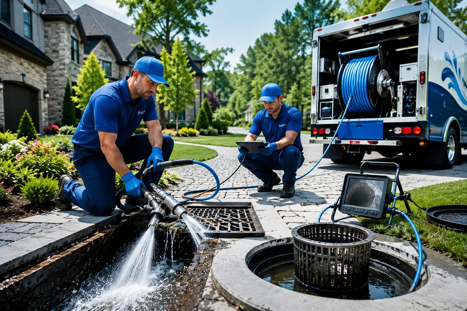 Local outdoor drain cleaning professionals in Kermit, WV